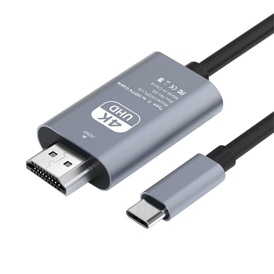 MAGFIT Cable USB C to HDMI Support 4K@60Hz  PD 100W USB  For Home Office,MacBooK,iPad Pro