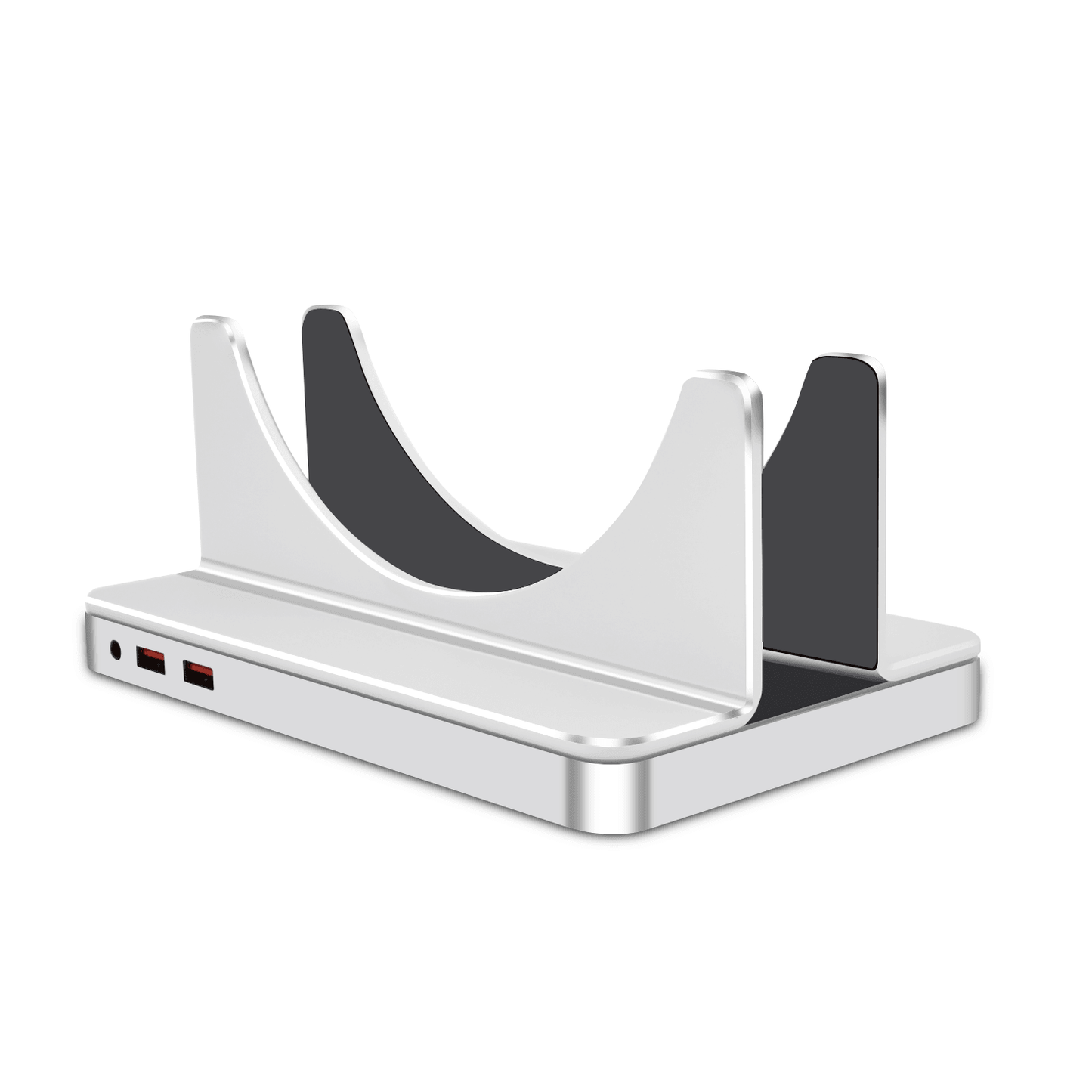 MAGFIT USB C Hub 10 in 1 Docking Station Magnetic Vertical Stand For Mac Mini