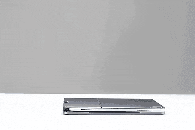 MagicDock Magnetic Keyboard Float Rotatable Aluminum Keyboard Case For iPad Pro & Air
