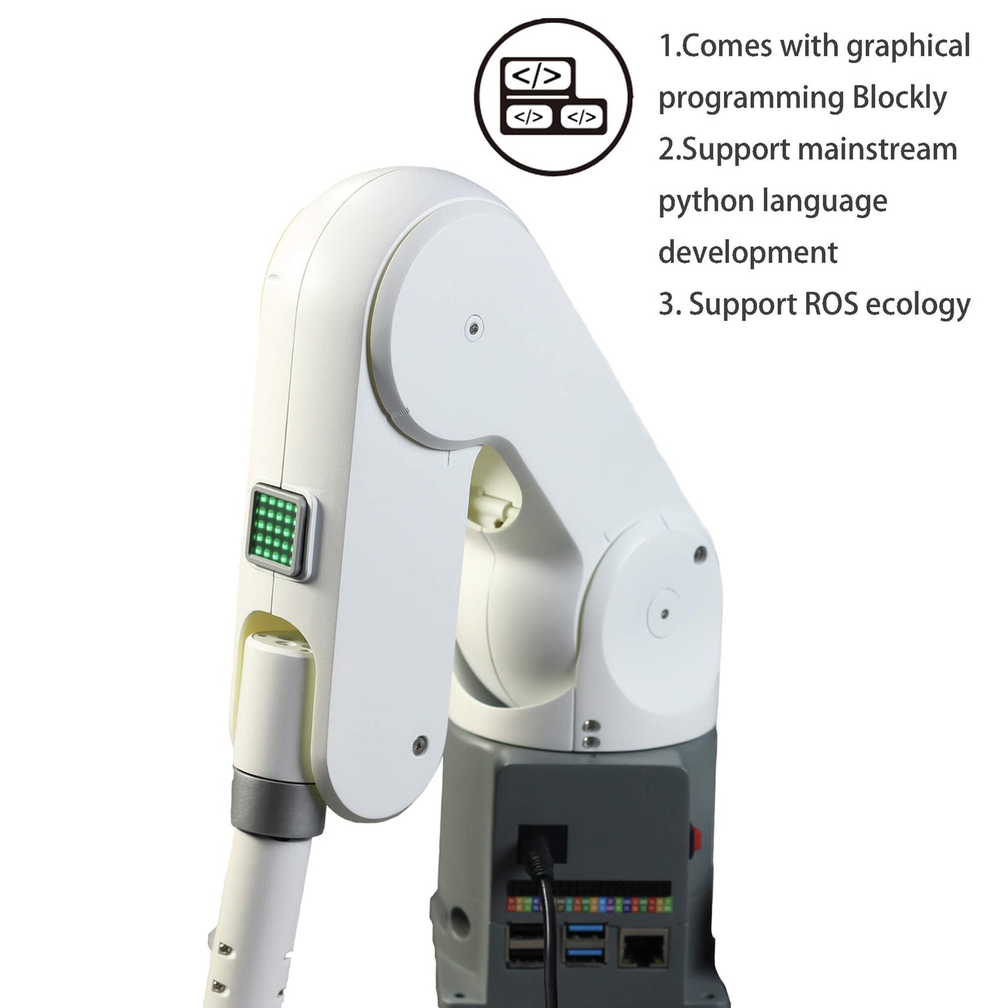 myPalletizer 260 Pi - The Most Compact 4-axis Robotic Arm (Raspberry Pi version)