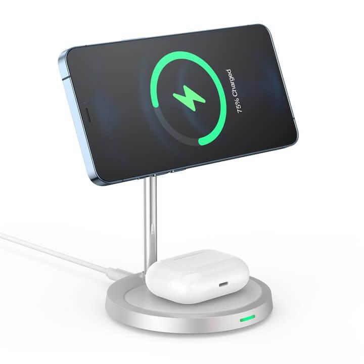 MAGFIT MagSafe Wireless Charging Stand for iPhone 11/12/13 & AirPods